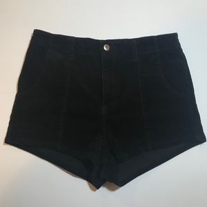 Corduroy Black Jeans